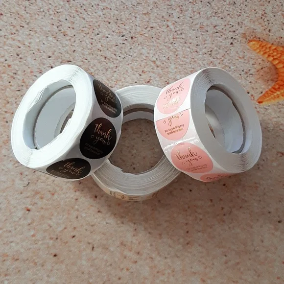 Thank you for supporting my small business Sticker Rolls - Picture 2 of 3